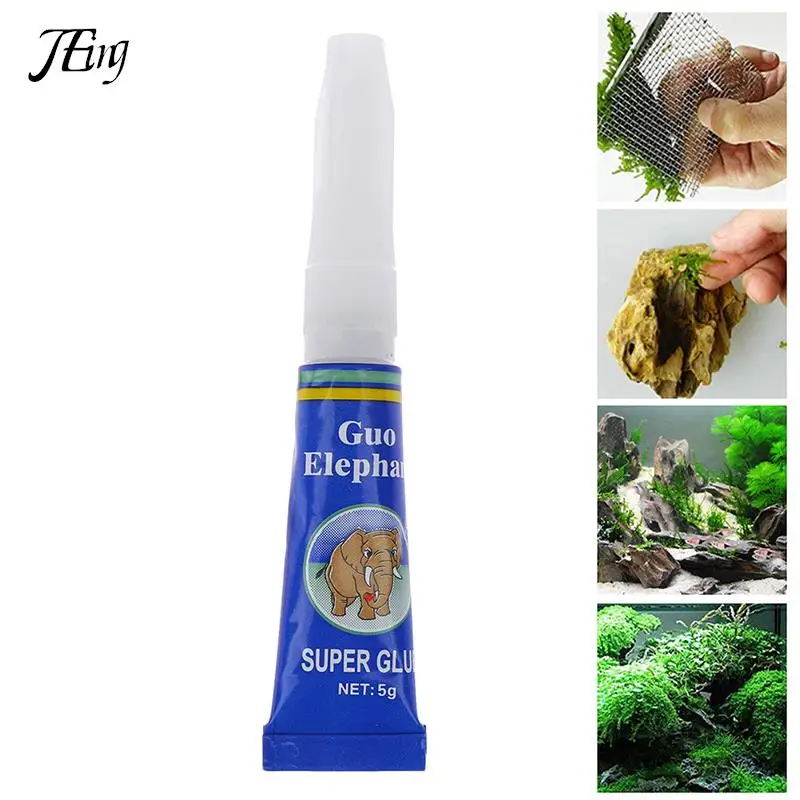 

1PCS 5g Aquarium Glue Fish Tank Landscaping Moss Ball Moss Glue Stick Water Grass Aquarium Repairing