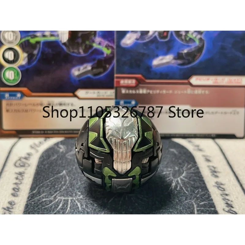 Фото Оригинальная коллекционная фигурка Bakugan BakuTech Skeleton Death в отличном состоянии, редкая, подлинная, для фанатов. №5