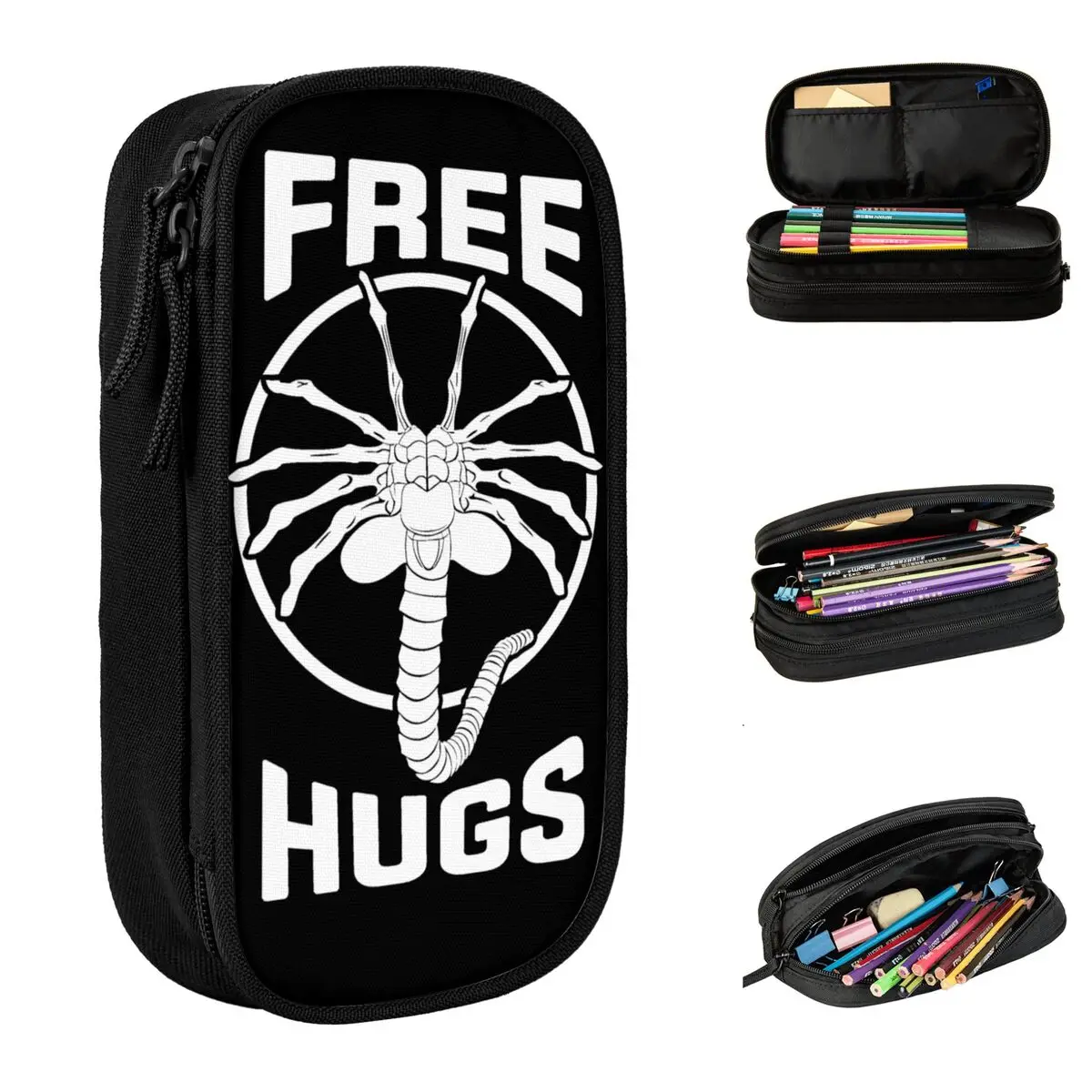 Пеналы Free Facehugger Hugs Alien Romulus держатель для ручек студентов большие тонкие подарки