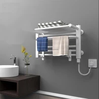 intelligent disinfection electric heating towel rack household bathroom towel heating drying rack bath towel rack