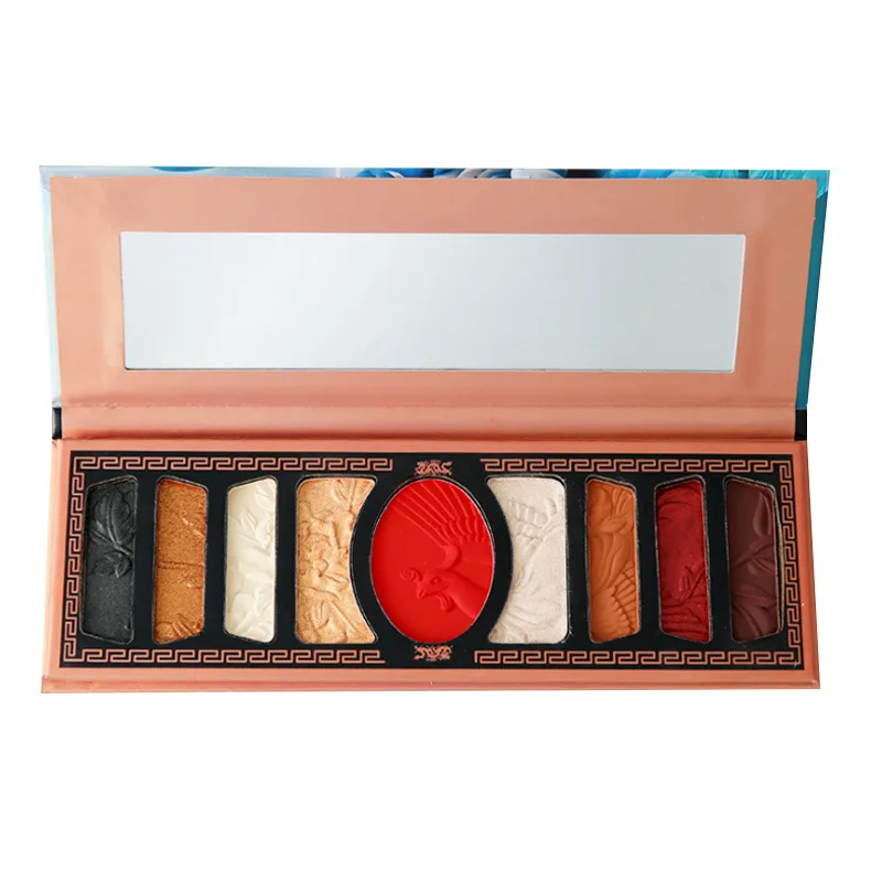 

Cy Relief Makeup Palette Eye Shadow Plate Genuine Counter Brand Good-looking Ya Blush Integrated New