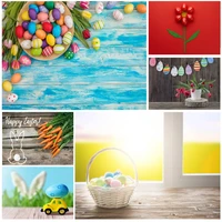 easter eggs photography backdrops photo studio props spring flowers child baby portrait photo backdrops 2218 kl 04