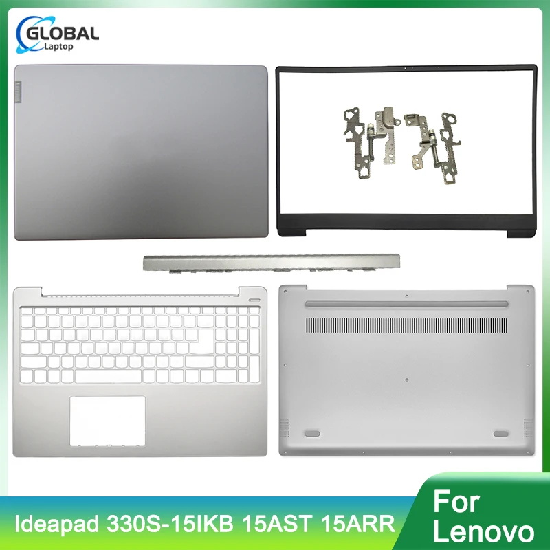 Новинка для ноутбука Lenovo Ideapad 330S-15IKB 15AST 15ARR, задняя крышка ЖК-дисплея, подставка для рук, Верхняя Нижняя крышка, верхняя крышка, задняя крышка