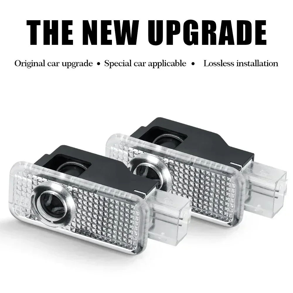 2 шт. автомобильный светодиодный дверной светильник подходит для Audi A3A4B8 8pv6 A7A5Q7 B6B9s