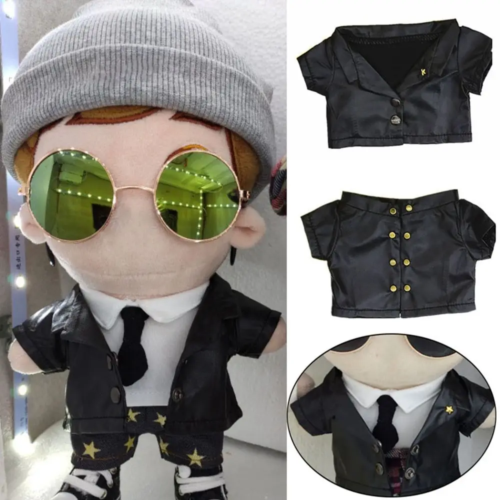 

Женская модная юбка для кукол-идола, костюм, одежда 20 см, Кукольное пальто, плюшевая кукольная одежда, куртка, наряд, аксессуары