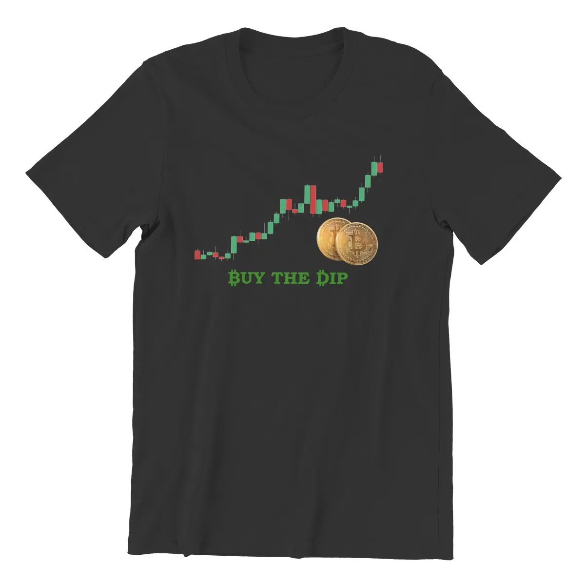 

Buy The Dip T Shirt Men Pure Cotton Novelty T-Shirt Crew Neck Cryptocurrency Forex Stock Market Tees Short Sleeve Tops Graphic