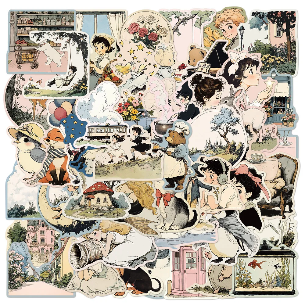 

Водонепроницаемые наклейки с комиксами и аниме