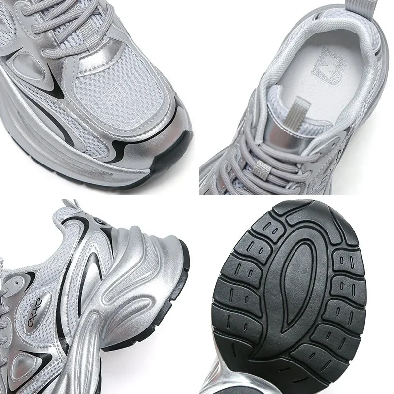 Кожаная обувь CLAIAMI для женщин повседневная спортивная легкие мягкие