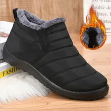 Boots Men Snow Outdoor Mens Shoes Army Men's Winter Boots Hiking Ankle Boots Waterproof Men Shoes Work Shoes Footwear