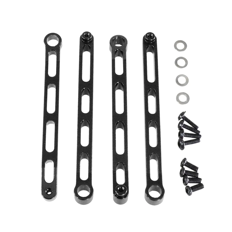 RC Car Ch is Fastening Rod Kit for 1/12 MN168 MN78 Upgrade Accessories Black