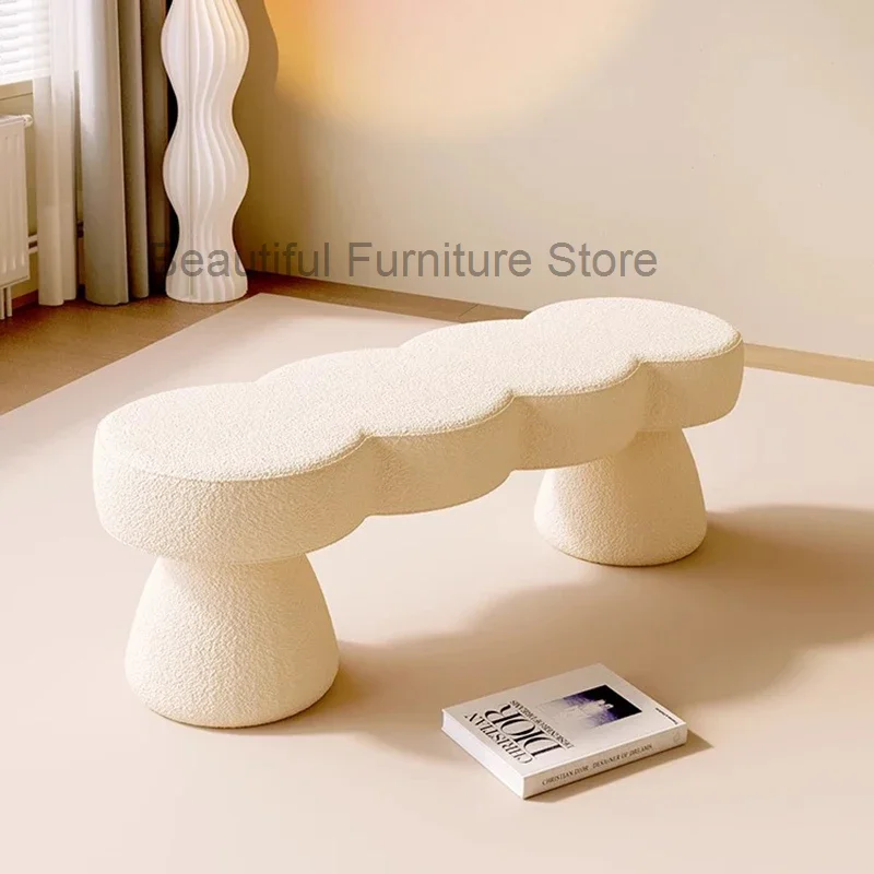 Скамейка для хранения роскошной обуви спальни скамейка кухни Скандинавский