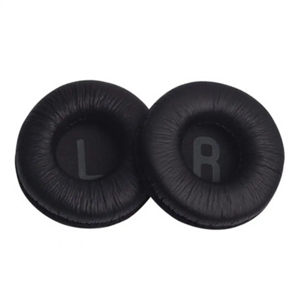 

1 Pair Simple Lightweight Headphone Cushions Wear-resistant Headphone Sleeves Cover Replacement Good Noise-insulation