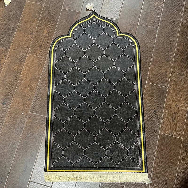 

Cross-border worship carpets, gold diamond pilgrimage carpets, simple and fashionable worship carpets, worship carpets