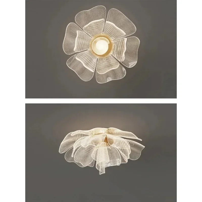 Новый акриловый светодиодный потолочный светильник для спальни современный