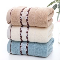 european cotton face towel towel household daily soft absorbent hand towel long staple cotton jacquard towel