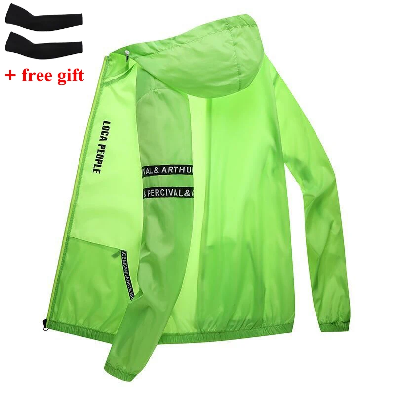 

2022 Waterproof Running Jacket Rain Proof MTB Bike Coat Thin Lightweight Breathable Road Running Clothes Raincoat for Men Women