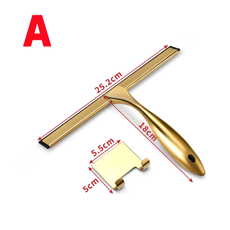 FISOKEE Скребок для стекла из нержавеющей стали