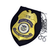 u s department of homeland security dhs transportation agent badge cosplay film and television props 11