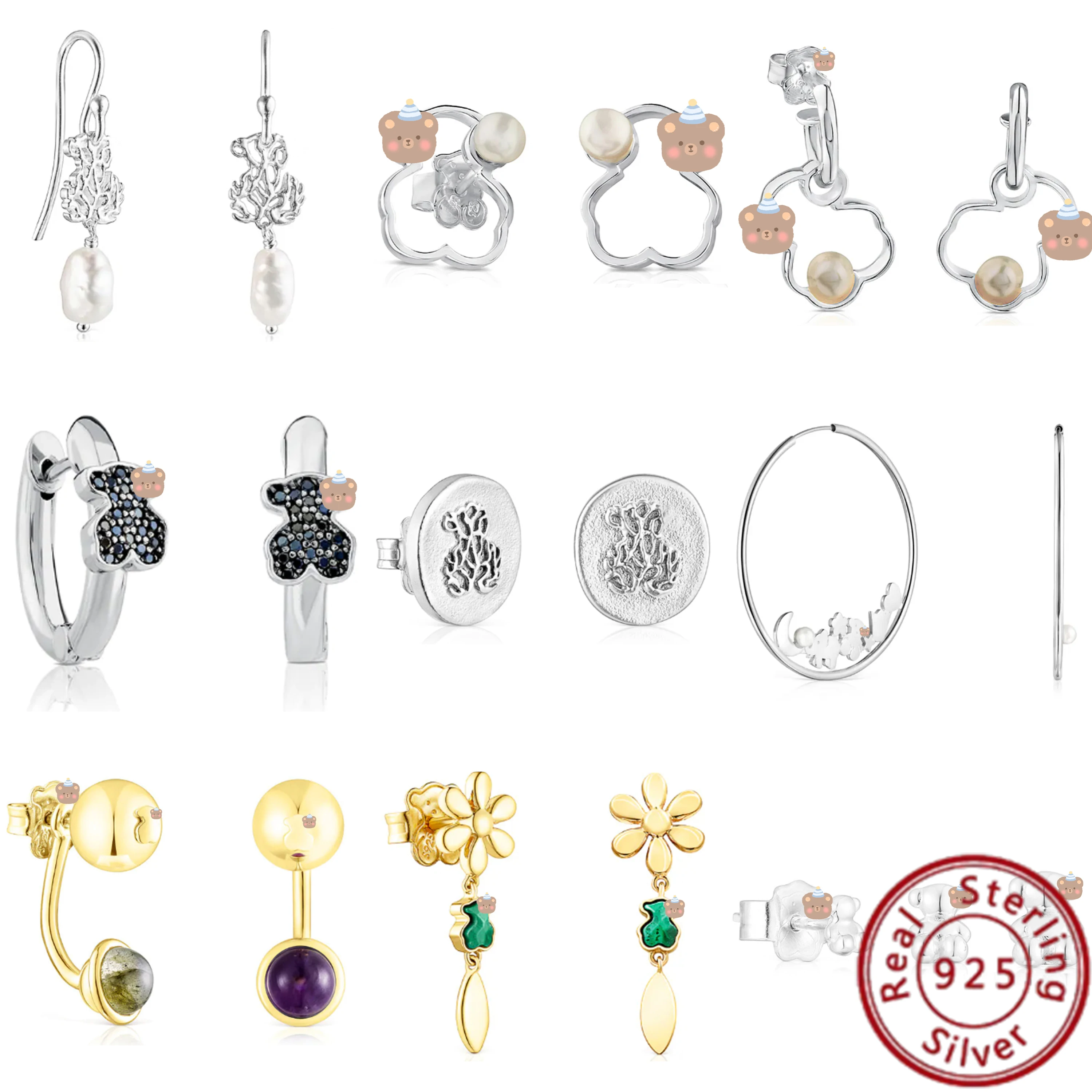 

Новинка 2023, яркий драгоценный камень в испанском стиле, золотой, серебряный Модный высококачественный подарок по оптовой цене