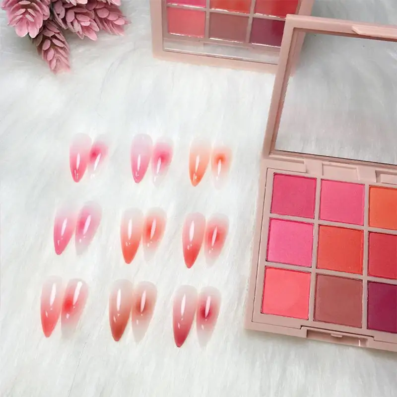 

9 Colors Nail Art Solid Mirror Nail Glitter Powder Nails UV Gel Polish Pigment Nails Sequins Manicure Nail Art Decorations Tools