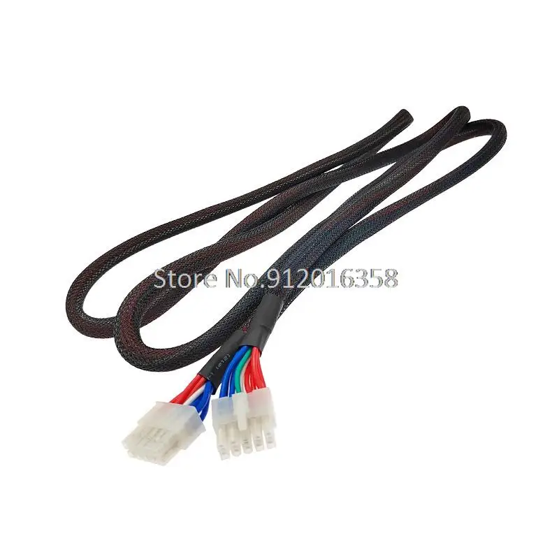 Фото 100 см, 10 контактов, 18AWG, ATX8, удлинительный кабель 5557, мини-подходит для Jr., корпус розетки 39012100, 10-контактный разъем Molex 4,2, 2*5 контактов, 10p, жгут проводов №1