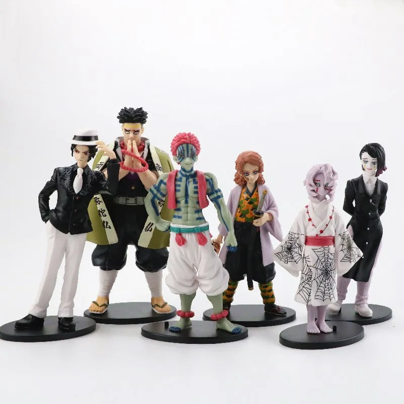 

Demon Slayer Sabito Himejima Akaza Rui Anime Figures PVC Toys Kimetsu no Yaiba Model Doll Action Figma Gift Collector Juguetes