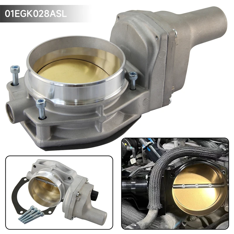 

90MM Boosted Drive By Wire Electronic Throttle Body Fits for Corvette GTO CTS-V G8 6.0L V8 Inlet Diameter 3.54 in 05-09 BK/SL