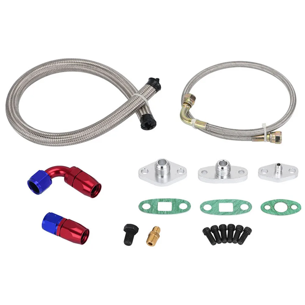 Линия подачи масла сливной фитинг фланец комплект для Toyota Supra 1JZGTE 2JZGTE 1JZ/2JZ