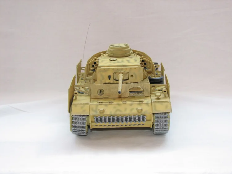 1:25 Немецкий танк Panzer III M "Животные скульптуры" бумажное моделирование для спальни и гостиной, ручная работа, геометрическая оригами модель.