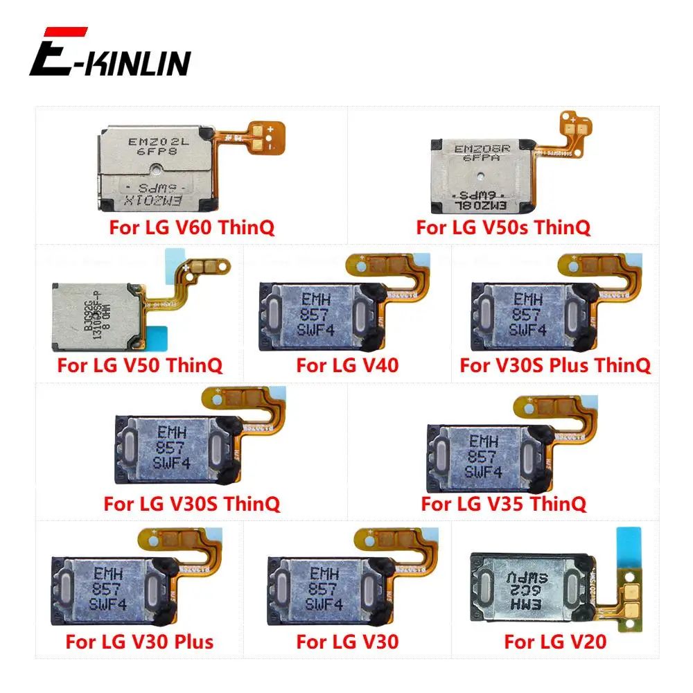 Топ Динамик приемник наушники для LG V20 V30 V30S Plus V35 V40 V50 V50S V60 ThinQ запасные части -