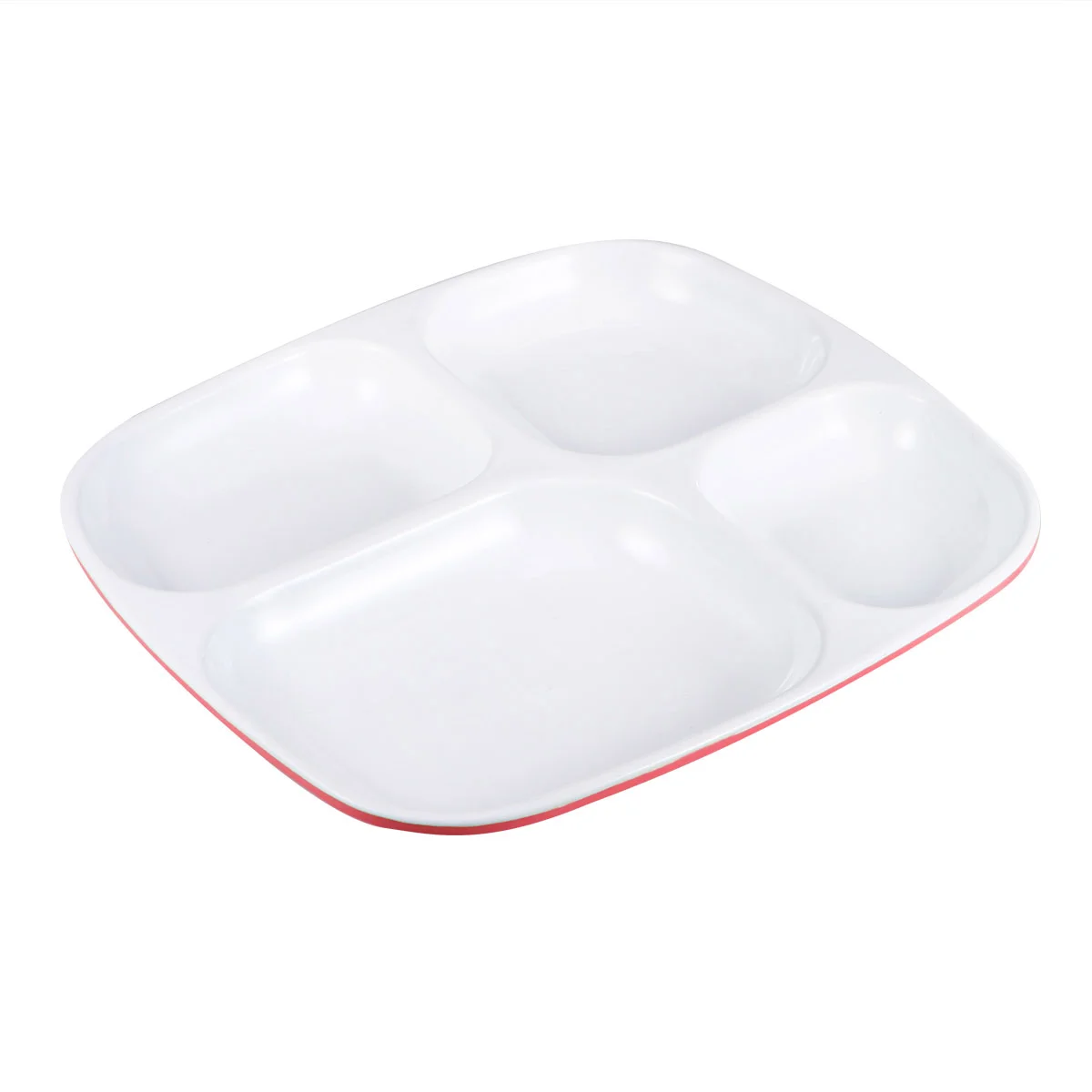 

4 Grid Relish Tray Ceramic Dishes Ceramic Divided Plates Salad Plates Ceramic Dinner Plates Food Dessert Plate