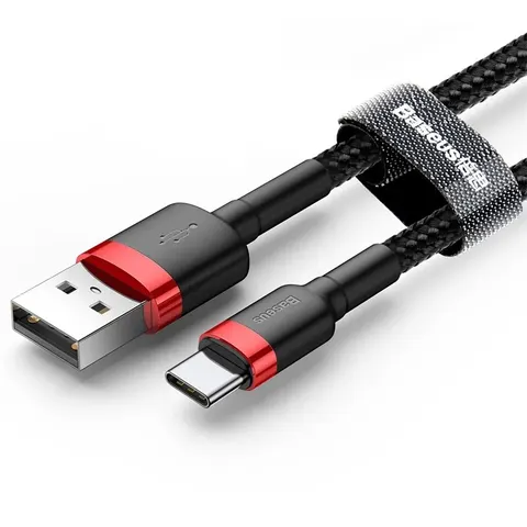 Кабель Baseus USB Type-C для Huawei, Honor, Xiaomi, Samsung, зарядный кабель для быстрой зарядки и передачи данных, провод, шнур