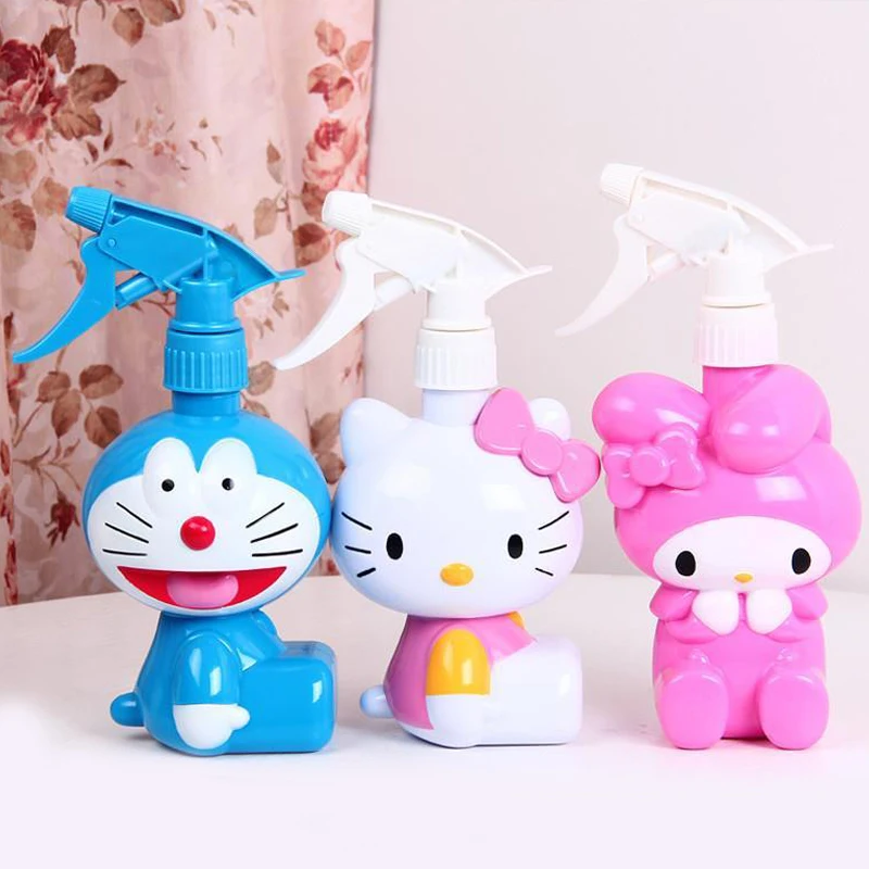 

Sanrio Kawaii Hello Kitty Watering Can My Melody Household Watering Sprinkler Kettle Children Disinfection Spray Bottle Toy Gift