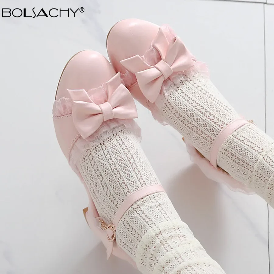 2024 весенние женские туфли-лодочки Мэри Джейн на высоком каблуке вечерние