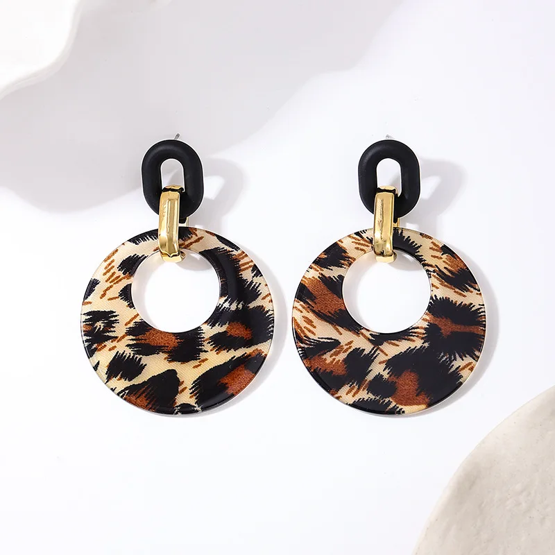 Женские акриловые серьги BE474