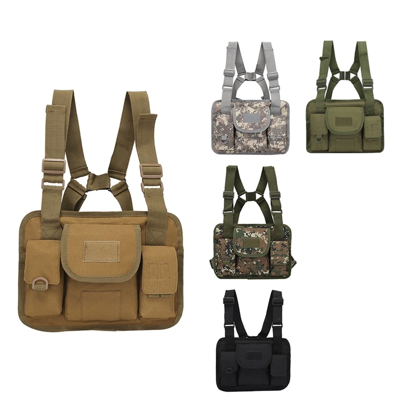 

Young Fashion Sports Outdoor Hip-Hop Bag Chest Backpack Hip-Hop Trendy Bag