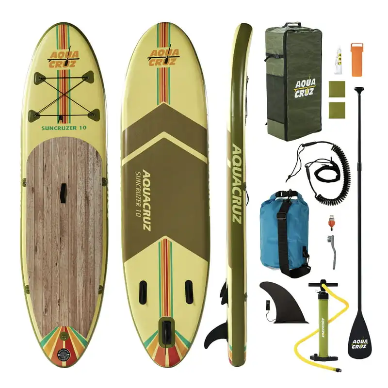 

10 ft. Inflatable Stand Paddle Board Set with Accessories