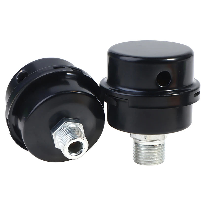 

1PC 12/16/20mm Air Compressor Parts Metal Air Compressor Intake Filter Noise Muffler Silence For Oil-less Air Compressor New!