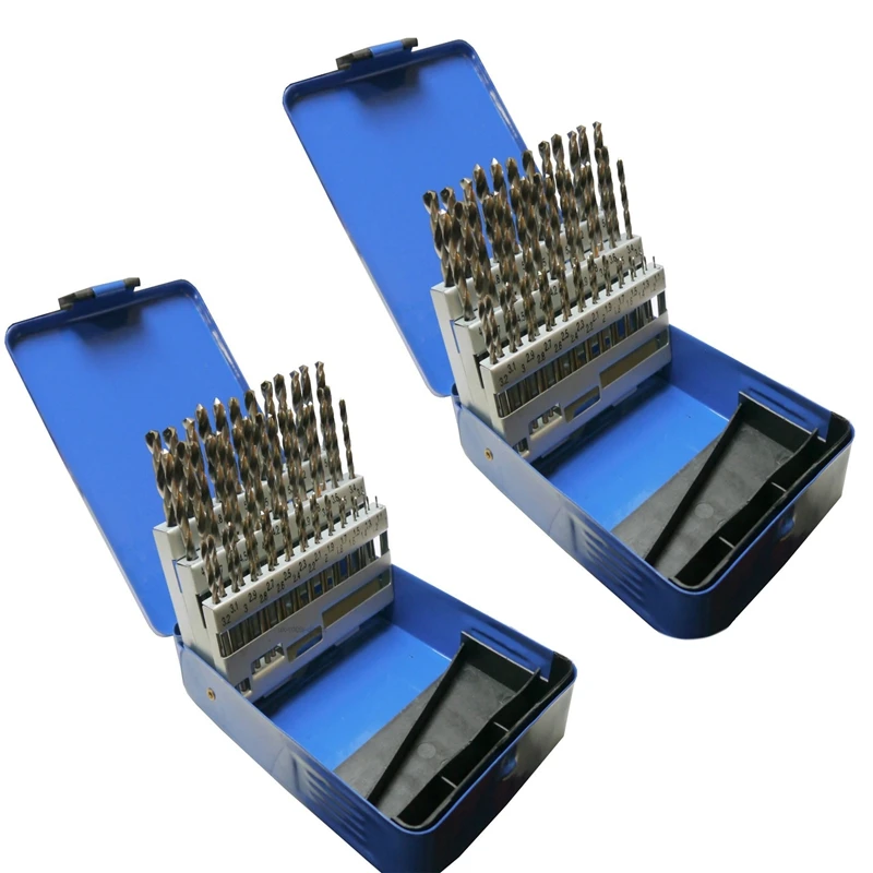 

102Pc Engineering Drill Bit Set Hss 1 - 6mm in 0.1mm Increments