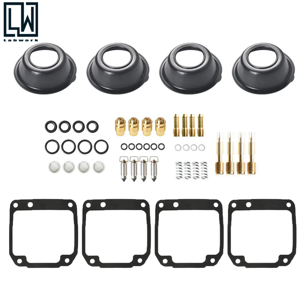 

Carburetor Rebuild Kit Diaphragm Vacuum For Yamaha 1981-1983 XJ550 MAXIM