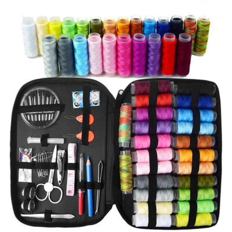 

Sewing Kits DIY Multi-function Sewing Box Set for Hand Quilting Stitching Embroidery Thread Sewing Accessories Sewing Kits