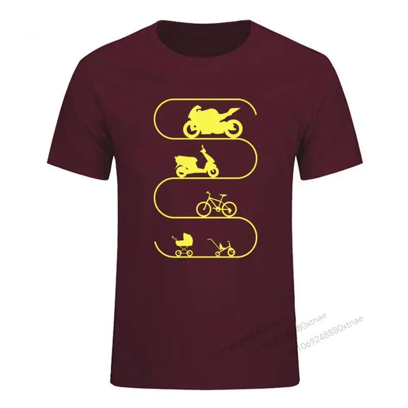 

Summer NEW Fashion Baby-Car Bike Bicycle Motorcycle Evolution Tee Shirt For Man Short Sleeve O Neck Cotton T Shirt Plus Size
