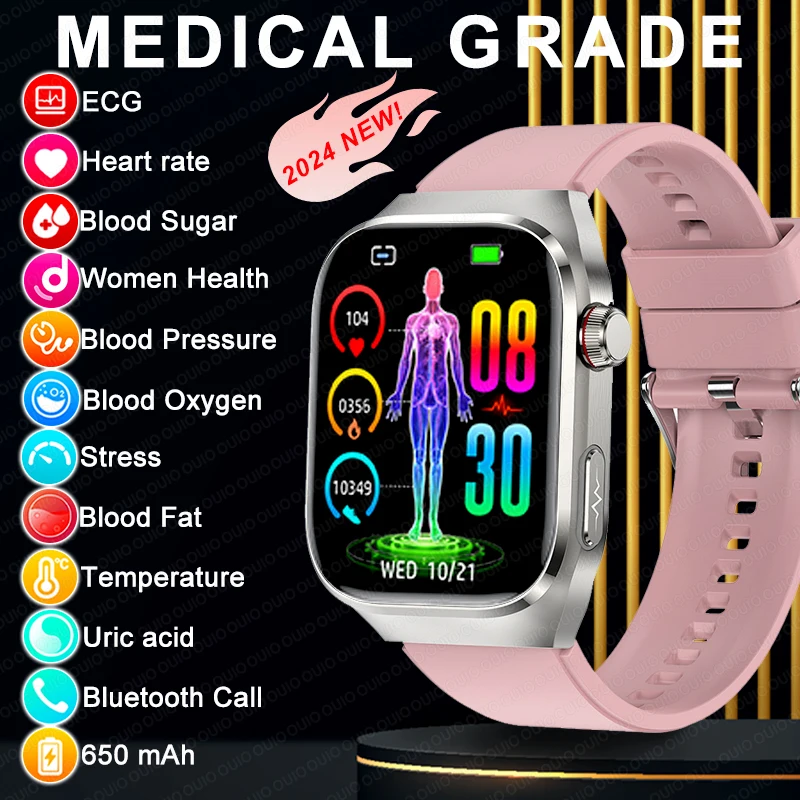 Смарт-часы женские с поддержкой Bluetooth 2 04 дюйма AMOLED-экран