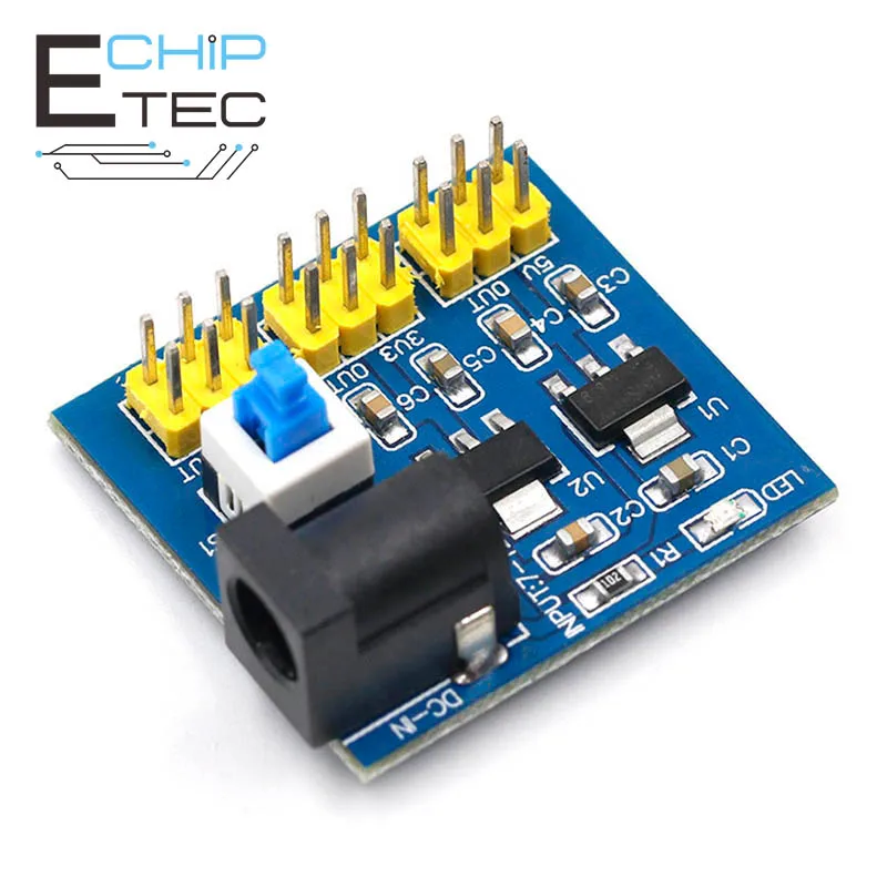 

3.3V 5V 12V Multi Output Voltage Conversion DC-DC 12V to 3.3V 5V Buck Step down Power Supply Module