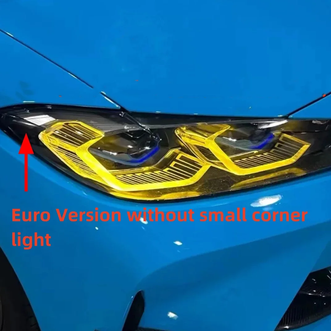 

CSL лимонно-желтые разноцветные фотомодули для 2023 BMW M3 M4 DRL G80 G22 G82 G23 G26 430I M440i Лазерная Фонарь для дневных ходовых огней