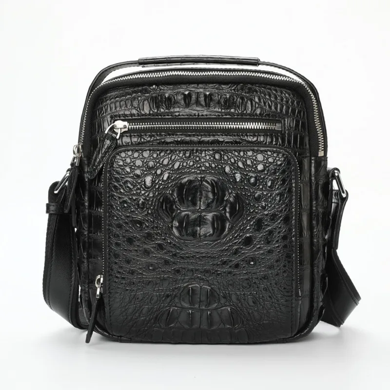 new Design genuine leather men's designer shoulder bag men luxury messenger crossbody Bags High-quality Fashion travel handbag