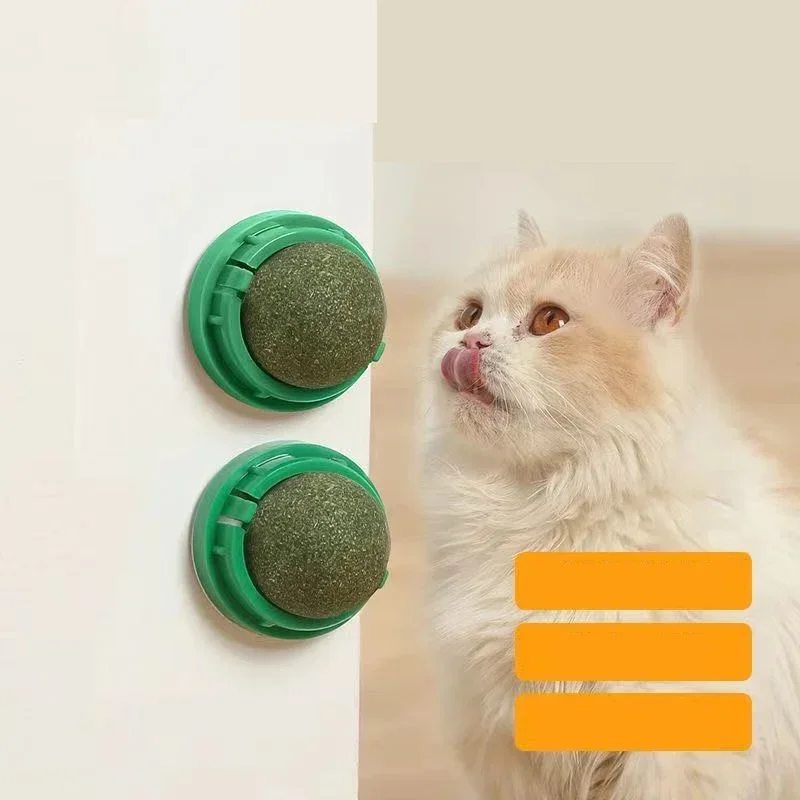 Кошачья мята настенный мяч для кошек чистый рот способствующий пищеварение