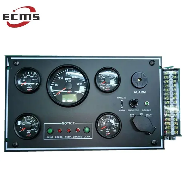 

335*200mm Black Waterproof Marine Boat Instrument Panel