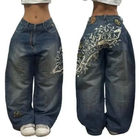 Джинсы NameIsNotDefined  полиэстер oversize