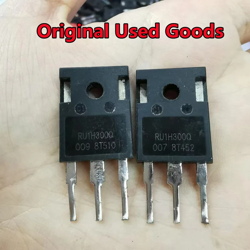 

(Not new) 5pcs/lot RU1H300Q 1H300 TO-247 N-Channel Power MOSFET Original Used Goods